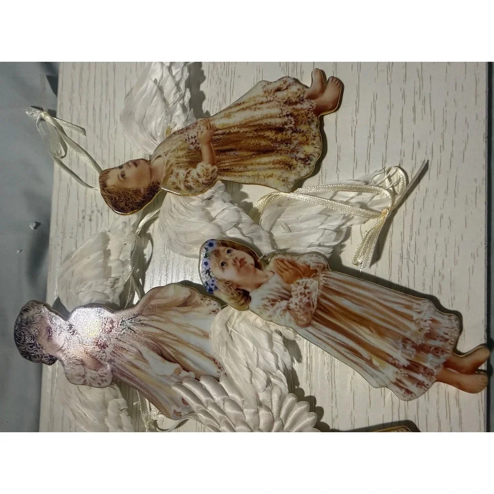 Bradford Editions Dona Gelsinger Heaven's Little Angels Ornament Set of 6